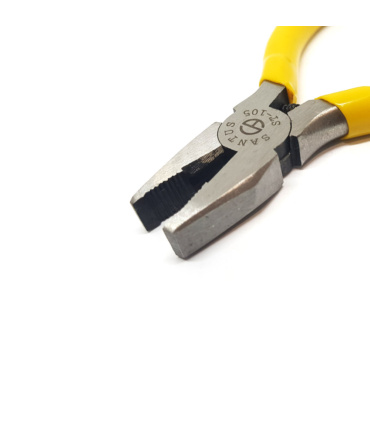 انبردست 5 اینچ الکترونیکی حرفه ای  سانتوس SANTUS مدل ST-105 دسته قرمز یا زرد