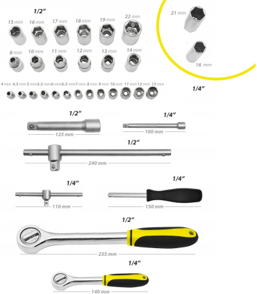 جعبه ابزار کارگاهی 257 عددی WMC | ارسال رایگان