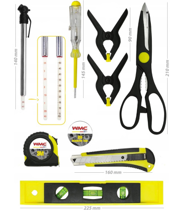 جعبه ابزار کارگاهی 257 عددی WMC | ارسال رایگان