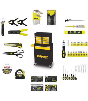 جعبه ابزار کارگاهی 257 عددی WMC | ارسال رایگان