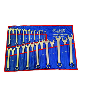 ست آچار 26 عددی 6 تا 32 میلیمتر یکسر تخت یکسر رینگی جونیس GUNIS