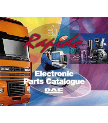 نرم افزار بانک اطلاعاتی قطعات خودرو های سنگین DAF - DAF Rapido