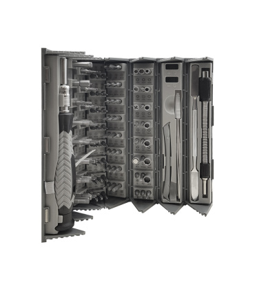 ست پیچ گوشتی 126 عددی ساعتی گینگزدان Kingsdun مدل KS-840116