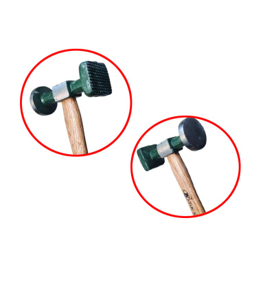 چکش صافکاری دسته چوبی