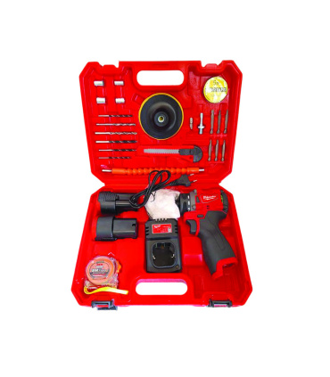 پیچ گوشتی شارژی 16 ولت دو باطری میلواکی MILWAUKEE