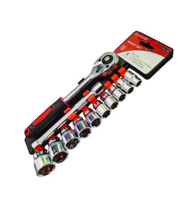 ست بکس ریلی 12 پارچه درایو 3/8 سایز 10 تا 22 میلیمتر موبینس MOBINES