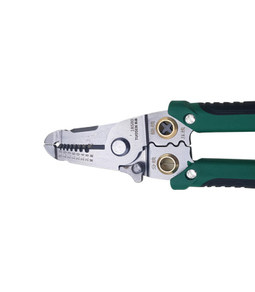 انبر سیم لخت کن، چین ، گره زن و سر سیم زن توسین TUOSEN مدل 18580 نقره ای