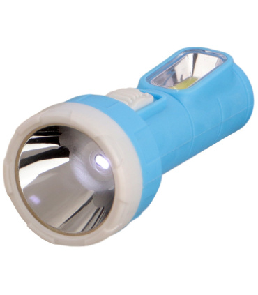 چراغ قوه یک باتری خور قلمی AA جلو و بغل LED دار مدل YB-229