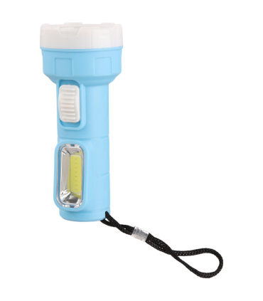 چراغ قوه یک باتری خور قلمی AA جلو و بغل LED دار مدل YB-229