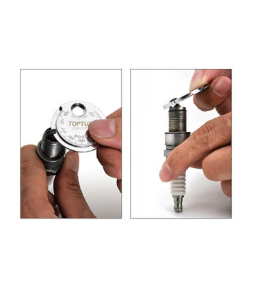 گیج تنظیم دهانه شمع موتور الکاتولز LKTOOLS مدل G1360 ( فیلر سکه ای )