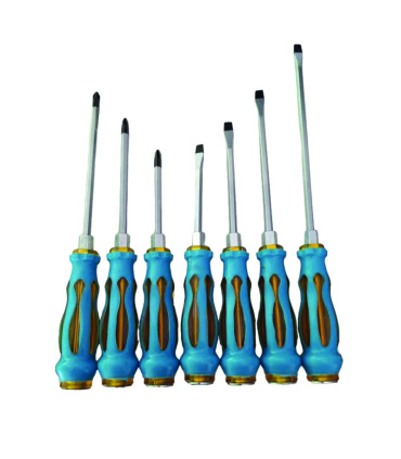 ست پیچ گوشتی 7 عددی سنگین ضربه و آچارخور سولا SOLA (کیف برزنتی)