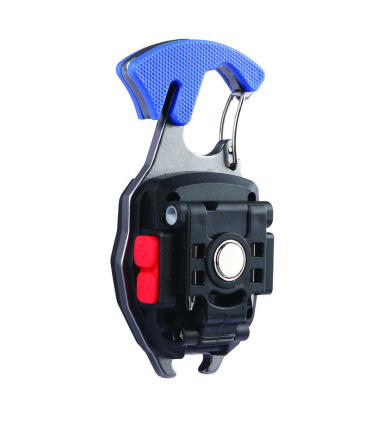 چراغ قوه همه کاره فندک و کارابین دار سه رنگ COB