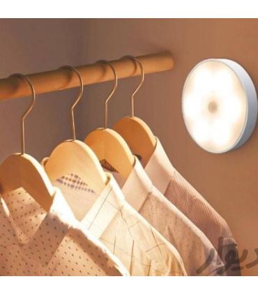 چراغ مگنتی سقفی و دیواری سنسوردار شارژی