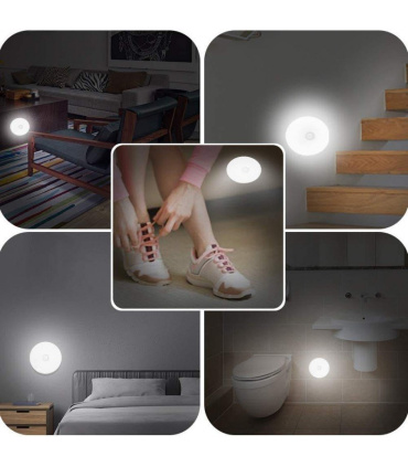 چراغ مگنتی سقفی و دیواری سنسوردار شارژی