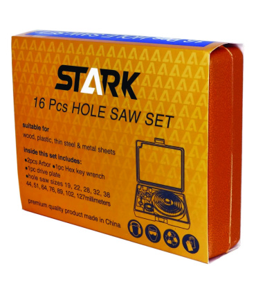 ست 16 عددی مته گرد بر استارک STARK