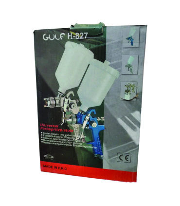 پیستوله رنگ بادی سه تنظیم گلف GULF مدل H-827