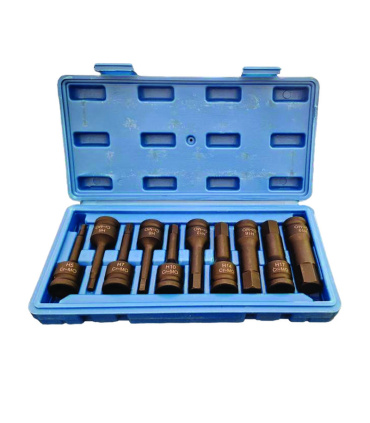 جعبه باز : ست 10 عددی آلن بکسی شش گوش H درایو 1/2 فشارقوی بلکام BELKOM مدل HE10