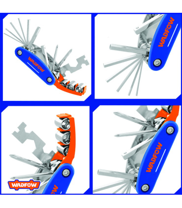 آچار 16 کاره حرفه ای وادفو WADFOW مدل WHK4516