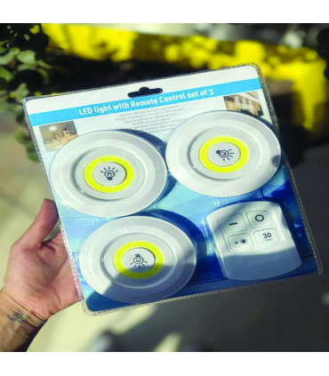 لامپ LED ریموت کنترل دار سه عددی