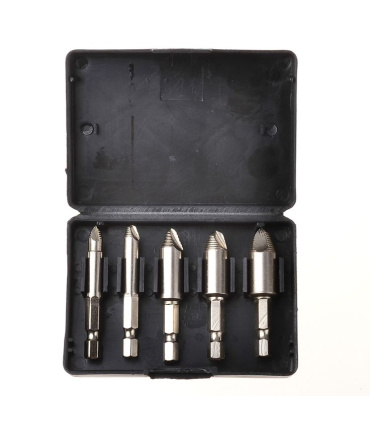 قلاویز چپ گرد سر دریلی 5 عدد