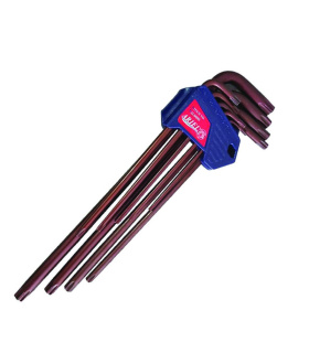 مجموعه 9 عددی آچار آلن ستاره ای کارتی فوق بلند آریل ARIEL مدل ALS0993