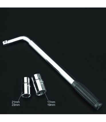 آچار چرخ تلسکوپی بلند و کوتاه بهمراه بکس فورتیکا FORTIKA مدل FA3850