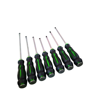 ست پیچ گوشتی 7 عددی دوسو و چهارسو ضربه و آچارخور سوکو SOUKUW