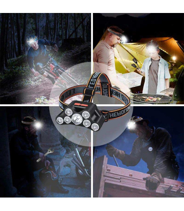 چراغ قوه پیشانی هدلایت شارژی F-T26