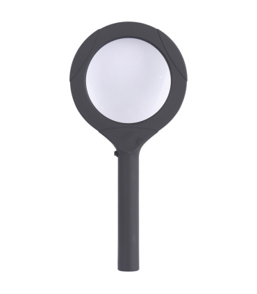 ذره بین دستی قطر 75mm چراغ دار 250 لومن باتری خور AA