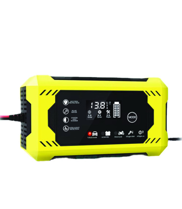 شارژر باتری / باطری هوشمند خودرو 6 آمپر 12 ولت SMART BATTERY CHARGER مدل 12V-6A