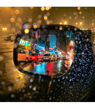 برچسب نانو ضد آب و ضد بخار آینه بسته 2عددی سایز 100*145میلیمتر