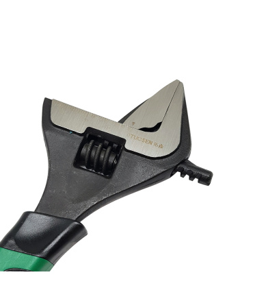 آچار فرانسه سایز 6 اینچ فک بزرگ بازشو توسین TOUSEN مدل 15763 مشکی