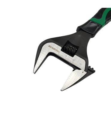 آچار فرانسه سایز 6 اینچ فک بزرگ بازشو توسین TOUSEN مدل 15763 مشکی