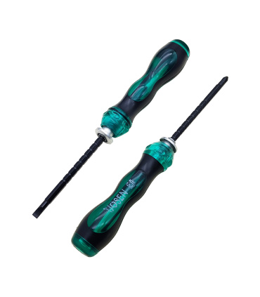 پیچ گوشتی الکترونیکی دوطرفه تخت و چهارسو 100*4 توسین TOUSEN مدل 10454