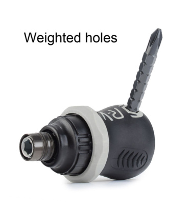 پیچ گوشتی مشتی جغجغه ای دو طرفه دو و چهارسو ضامندار CRV-LSD0002