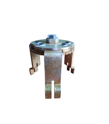 آچار درب باک و پمپ بنزین رگلاژی MS350  طلایی