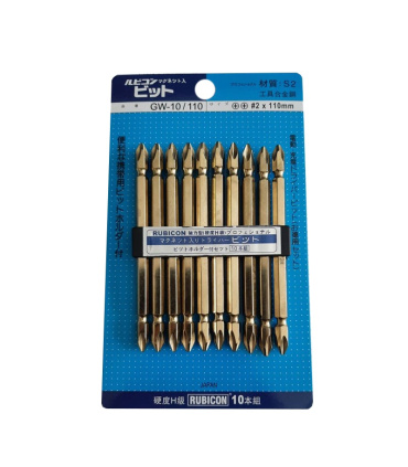 سری پیچ گوشتی دوسر چهارسو روبیکن RUBICON مدل GW-10/110mm ژاپن