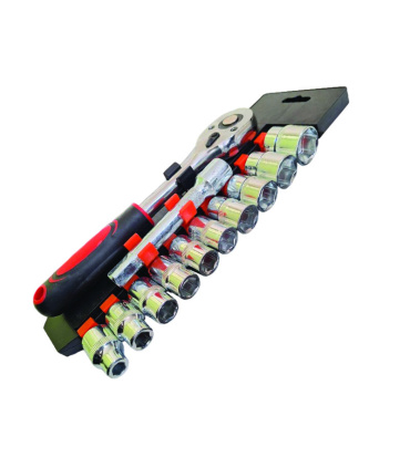 ست بکس ریلی 12 عددی درایو 1/2 اینچ هنسان HENNSAN مدل 12PCS