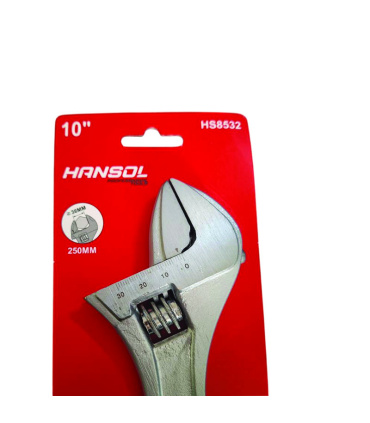 آچار فرانسه سایز 10 اینچ / 250 میلیمتر هانسول HANSOL مدل HS8532