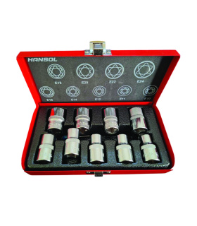 جعبه بکس 9 عددی E ای درایو 1/2 هانسول HANSOL مدل HS8556