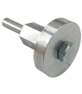 پیچ و مهره سر دریلی جهت نصب صفحه ساب و برش مینی فرز دنباله 6 (نقره ای)