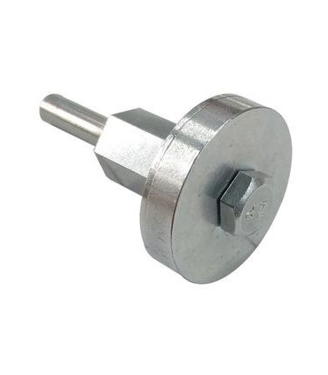 پیچ و مهره سر دریلی جهت نصب صفحه ساب و برش مینی فرز دنباله 6 (نقره ای)