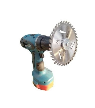 پیچ و مهره سر دریلی جهت نصب صفحه ساب و برش مینی فرز دنباله 6 (نقره ای)