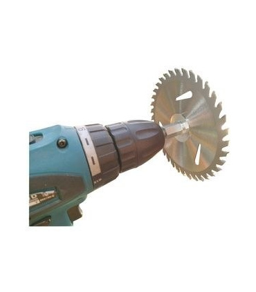 پیچ و مهره سر دریلی جهت نصب صفحه ساب و برش مینی فرز دنباله 6 (نقره ای)