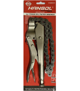 انبر قفلی فیلتر بازکن زنجیری 10 اینچ هانسول HANSOL مدل HS8559