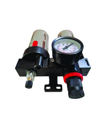 واحد مراقبت و تنظیم فشار دو قلو کمپرسور 1/2 ( رطوبت گیر و روغنکاری ) TAC مدل BFC-4000