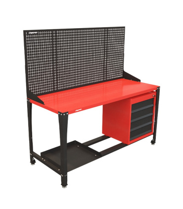 میز کار دوطبقه با استند و کشو عرض 170 سانت