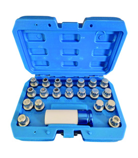 جعبه بکس 21 پارچه مخصوص رینگ اسپرت با دنده های خاص (ضد سرقت) بلکام BELKOM مدل BL4239