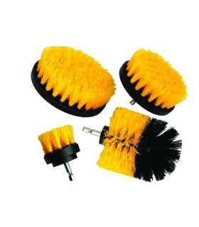 ست فرچه مبل شوی خودرو 4 عددی GTI