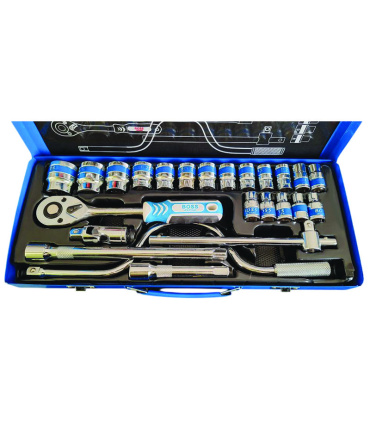 جعبه بکس 24 پارچه حرفه ای درایو 1/2 باس BOSS مدل BS-123ST160-35